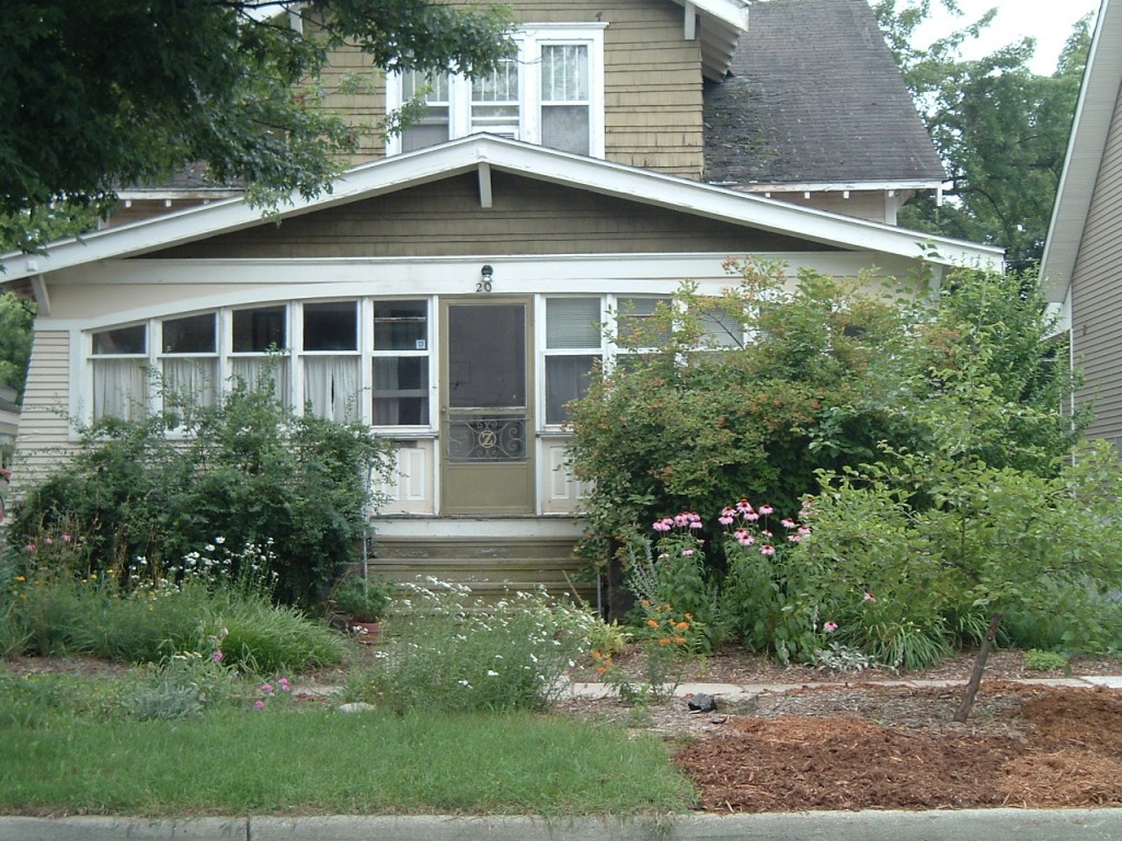 The house where Steve and Eileen live.